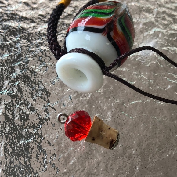 Cremation urn necklace ashes Murano glass - Picture 4 of 4